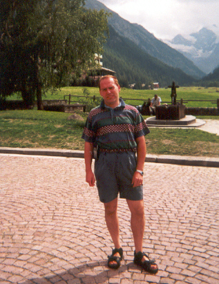 Frank a Cogne il 2 Agosto 2000