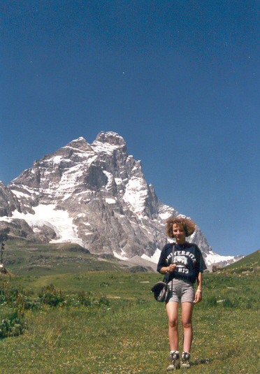 29 Luglio 1993 Cinzia a Cervinia